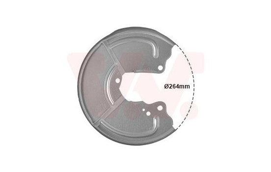 Splash Panel, brake disc