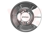 Splash Panel, brake disc