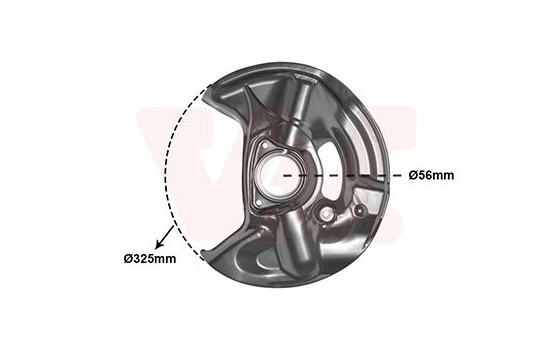 Splash Panel, brake disc