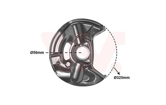 Splash Panel, brake disc