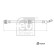 brake hose 182650 FEBI