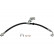 Brake Hose BBH-2061 Kavo parts, Thumbnail 2
