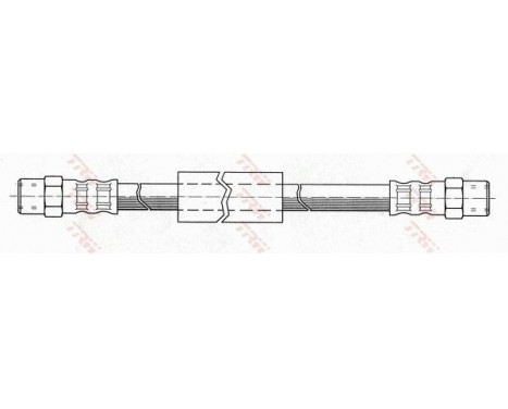 Brake Hose PHA153 TRW, Image 2