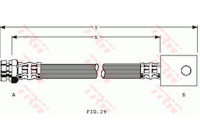 Brake Hose PHA215 TRW