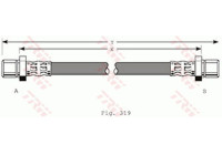 Brake hose PHA216 TRW