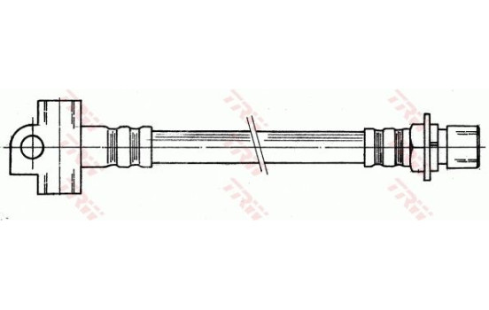 Brake Hose PHA232 TRW, Image 2