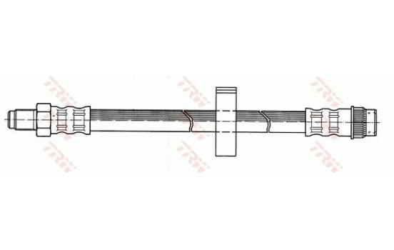 Brake Hose PHA237 TRW, Image 2