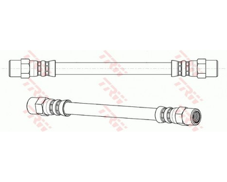 Brake Hose PHA286 TRW, Image 2
