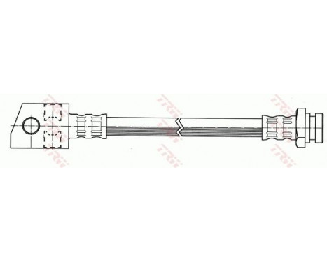 Brake Hose PHA347 TRW, Image 3