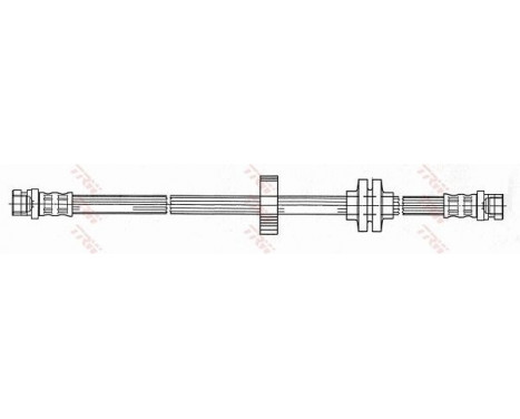 Brake Hose PHA433 TRW, Image 2