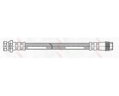 Brake Hose PHA434 TRW, Image 2