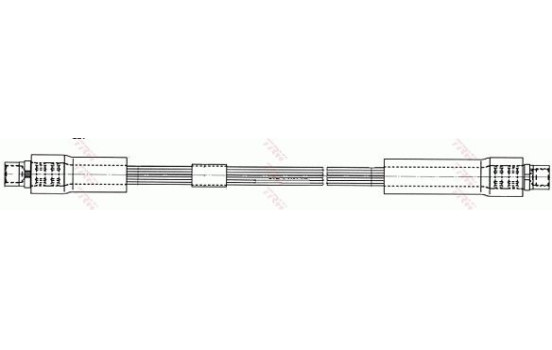 Brake Hose PHA488 TRW, Image 2