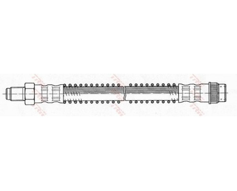 Brake Hose PHB105 TRW, Image 2