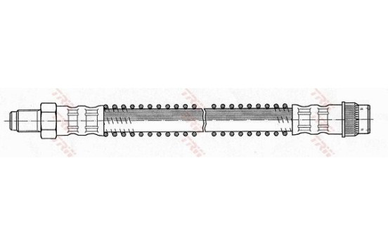 Brake Hose PHB105 TRW, Image 2