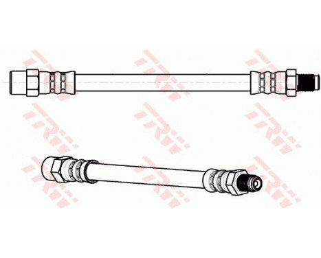 Brake Hose PHB128 TRW, Image 2