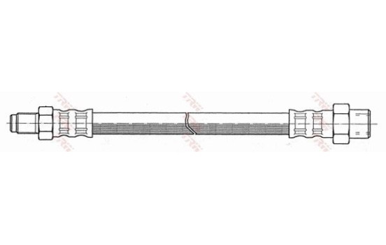 Brake Hose PHB136 TRW, Image 2