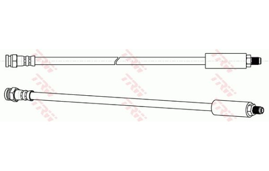 Brake Hose PHB160 TRW, Image 2