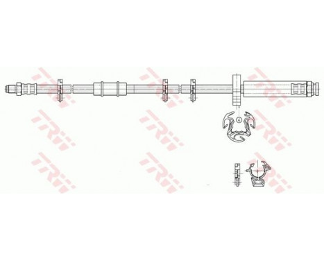 Brake Hose PHB293 TRW