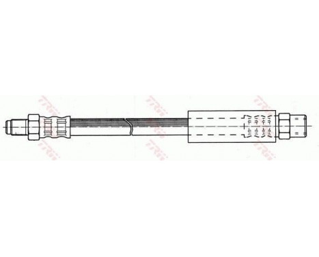 Brake Hose PHB351 TRW, Image 2