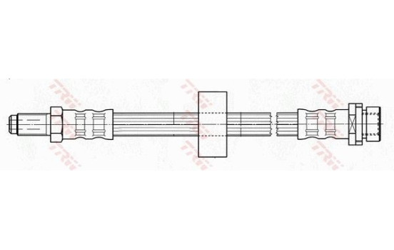 Brake Hose PHB414 TRW, Image 2