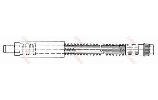 Brake Hose PHB422 TRW, Image 2