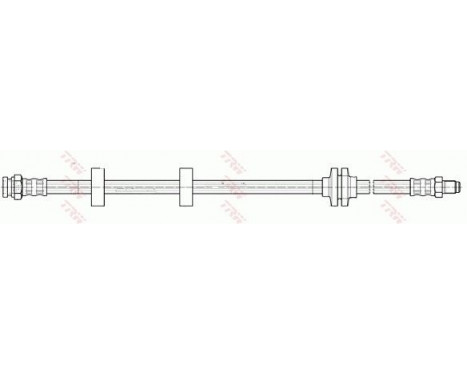 Brake Hose PHB452 TRW, Image 3