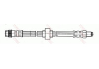 Brake Hose PHB479 TRW