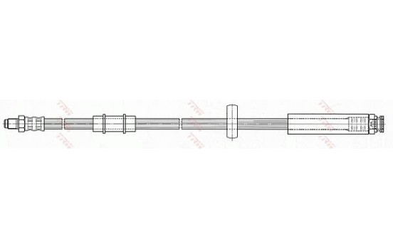 Brake Hose PHB480 TRW, Image 2