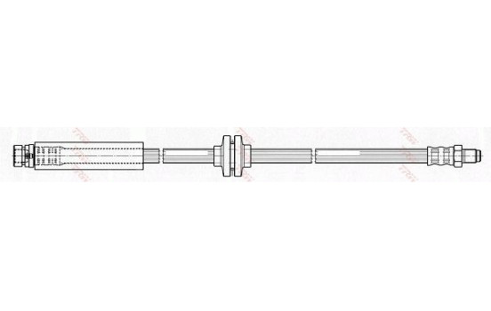 Brake Hose PHB506 TRW, Image 2