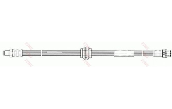 Brake Hose PHB528 TRW, Image 2