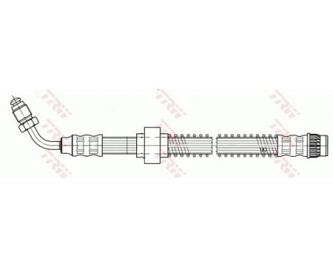 Brake Hose PHB538 TRW, Image 2