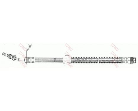 Brake Hose PHB539 TRW, Image 2