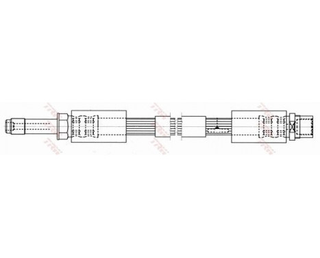 Brake Hose PHB553 TRW, Image 2