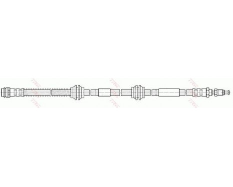 Brake Hose PHB576 TRW, Image 3