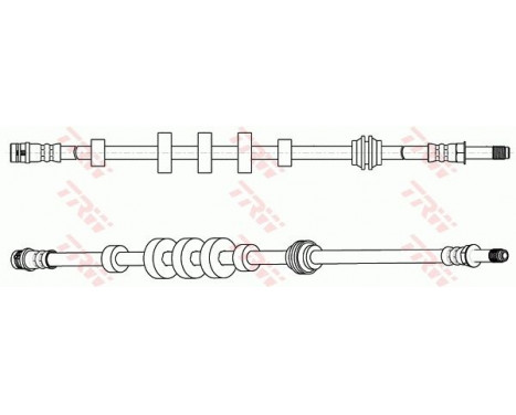 Brake Hose PHB617 TRW, Image 2