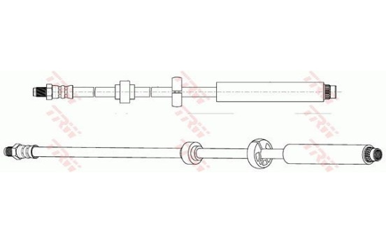 Brake Hose PHB674 TRW, Image 2
