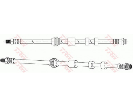 Brake Hose PHB692 TRW, Image 2