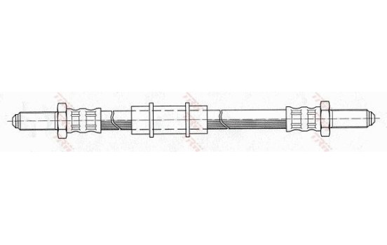 Brake Hose PHC101 TRW, Image 2