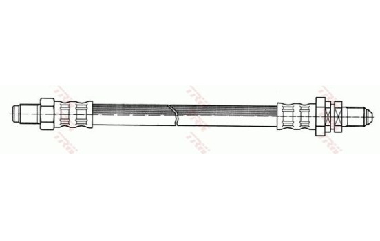 Brake Hose PHC204 TRW, Image 2