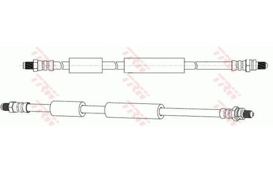 Brake Hose PHC288 TRW, Image 2