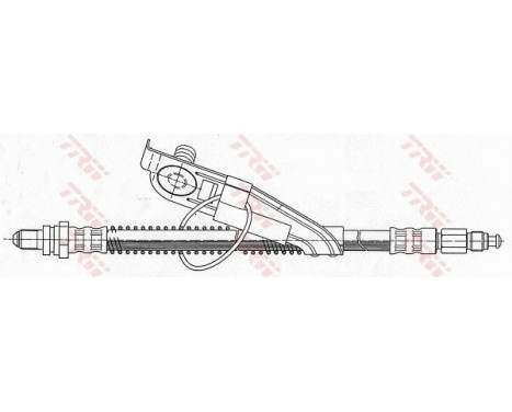 Brake Hose PHC291 TRW, Image 2