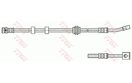 Brake Hose PHD1016 TRW, Image 2