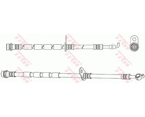 Brake Hose PHD1144 TRW, Image 2