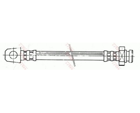 Brake Hose PHD115 TRW, Image 2