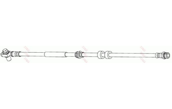 Brake Hose PHD1189 TRW, Image 2