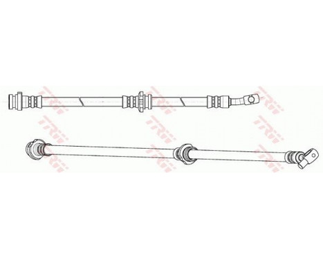 Brake Hose PHD1190 TRW, Image 2