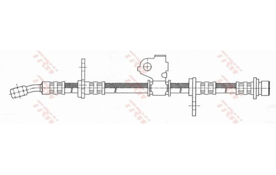 Brake Hose PHD139 TRW, Image 2