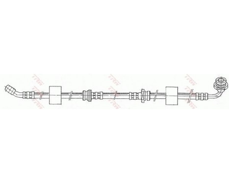 Brake Hose PHD172 TRW, Image 2