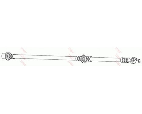 Brake Hose PHD179 TRW, Image 2
