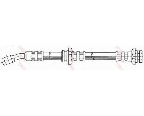 Brake Hose PHD198 TRW, Image 2